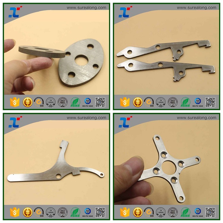 Nick Plated Custom CNC I Shaped Sheet Metal Fabrication Bending Stamping Parts with CE