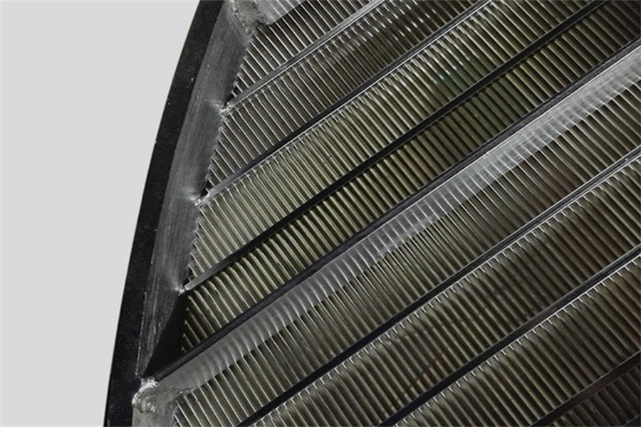 Diameter 1250mm X Slot 0.5mm Joint Type Wedge Wire Support Grids For Ion Exchangers
