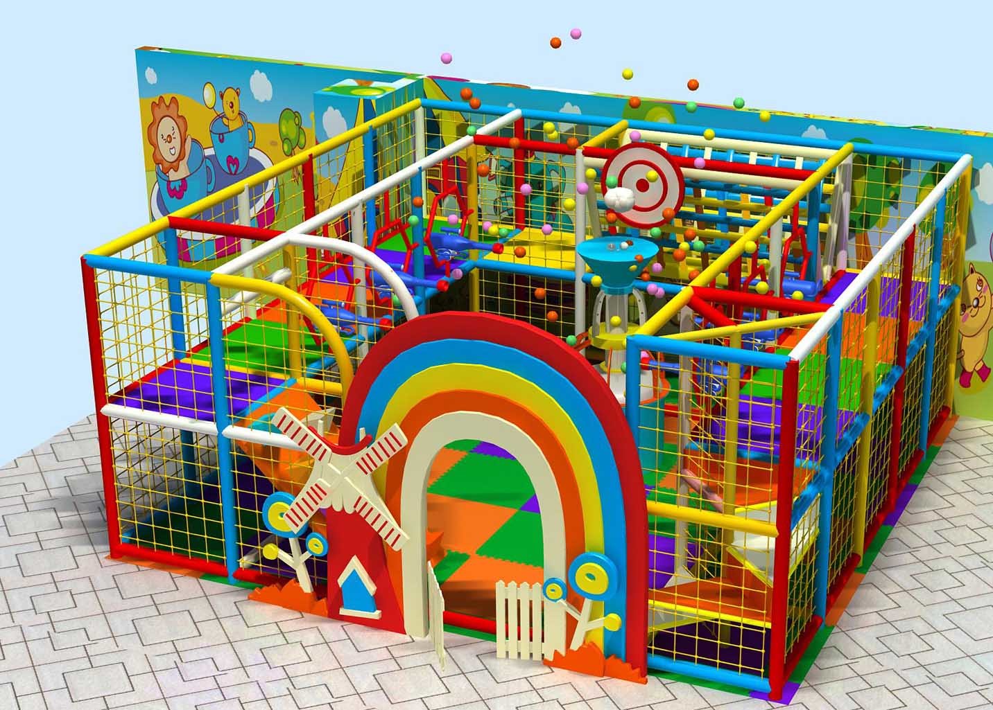 kids indoor playground equipment kindergarten inside playground for baby