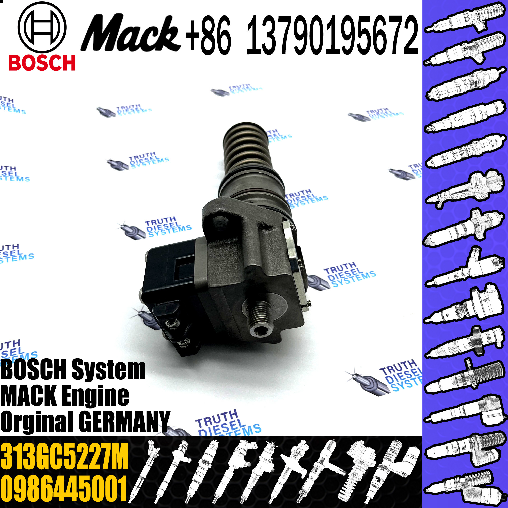 original new Diesel fuel PUMP assembly 313GC5222M 0414755002 0986445001 for truck engine