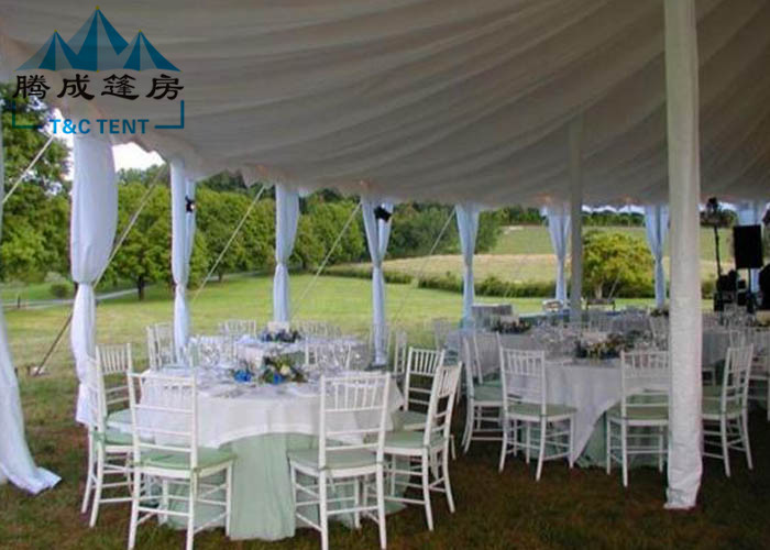 300 Seater Canopy Shade Tent Durable Frame With Wooden Flooring System