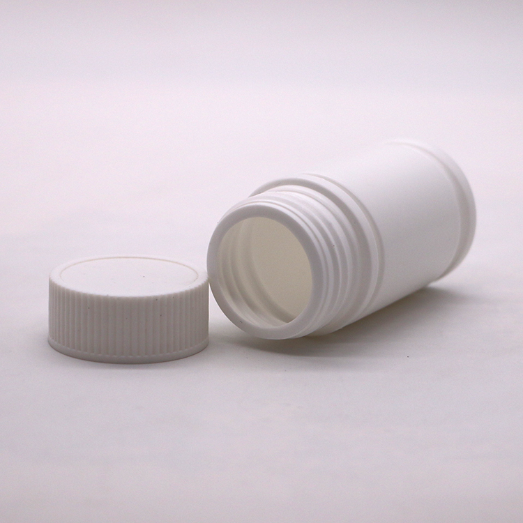 60ml HDPE Unique Design Plastic Bottle for Pill Capsule Tablet Medicine Supplement