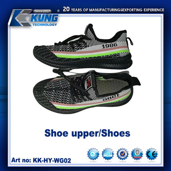 Customized Logo Printing Children Safety Shoes Upper High Elastic