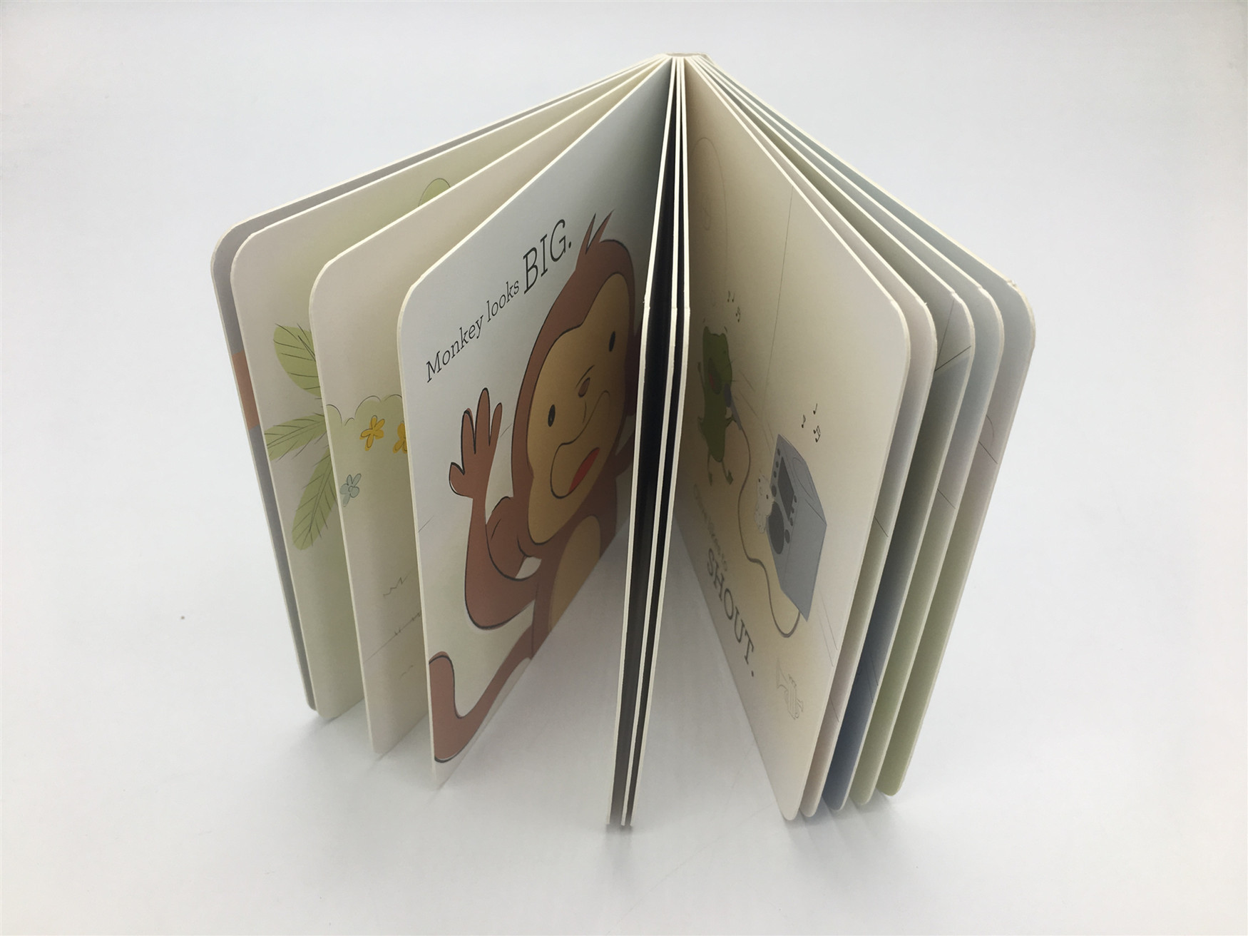 Recycled Material Hardcover Personalized Board Books For Children Educational