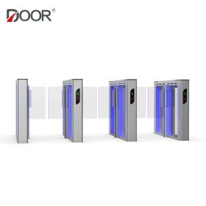 1.6m Length Speed Gate Turnstile Adjustable Opening High End Optical 0.3s