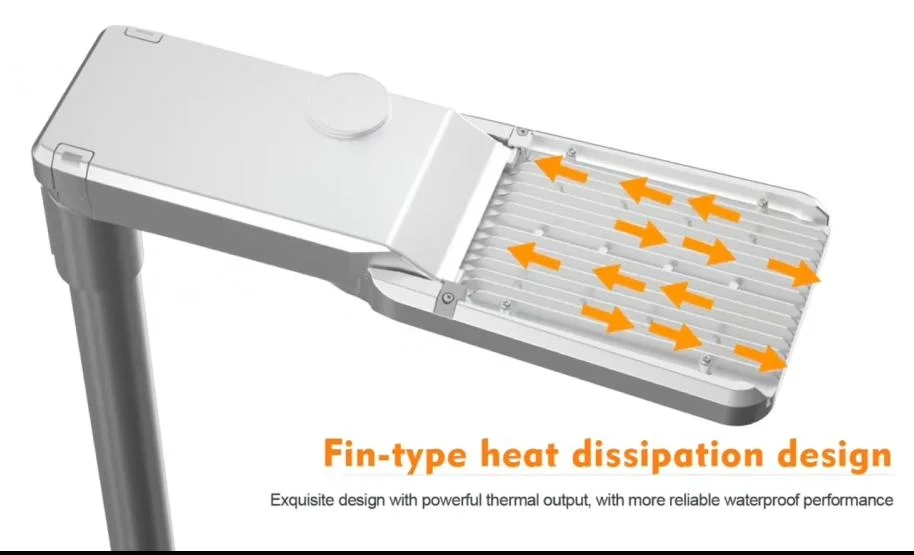 Factory Price CE RoHS 100W 0-10V Dim Die-Casting Aluminum Waterproof IP65 175lm/W LED Flood Street Light with Support Smart Control