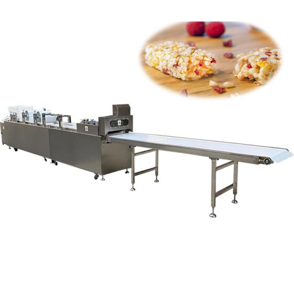 P401 Automatic Cereal Bar Production Line 150kg/h-250kg/h Granola Bar Making