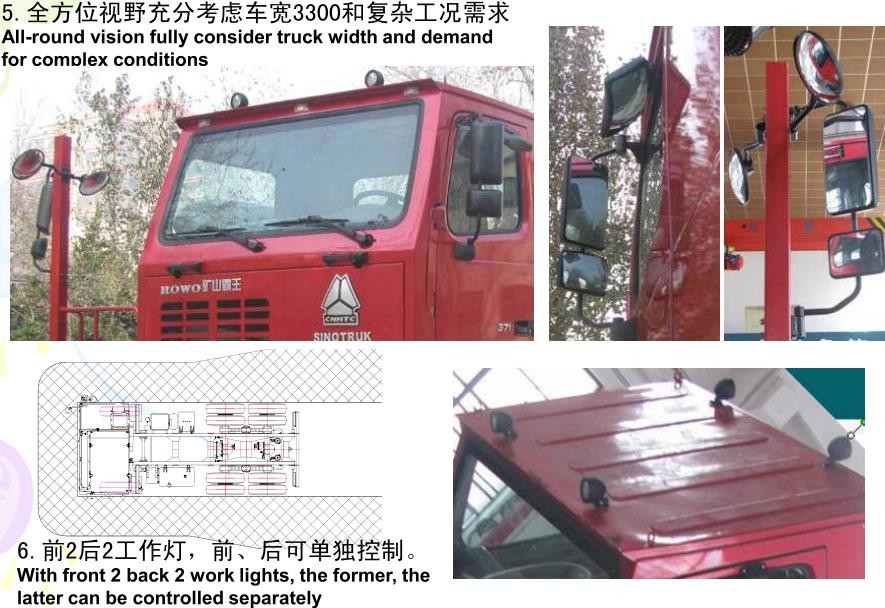 Sinotruk 50 Ton 70 Ton Mining Dump Truck, 60 Ton Heavy Dump Truck