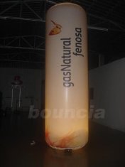 White Color Inflatable Floating Billboard For Advertising With Durable PVC