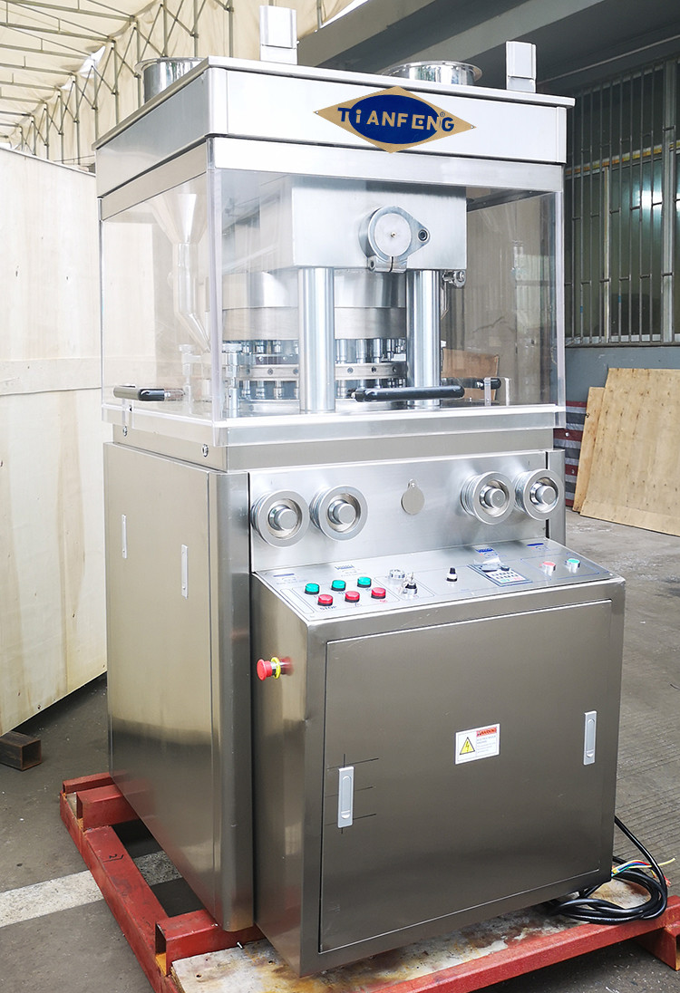ZP23 ZP25 ZP27 Sterilizing Big Pill Drugs Tablet Compression Machine