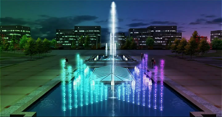 Mini Round Indoor Water Portable Fountain High Spray