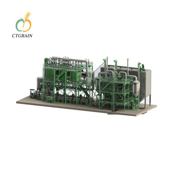 Small Commercial Electric Discountable price China Wheat Grinder Flour Mill