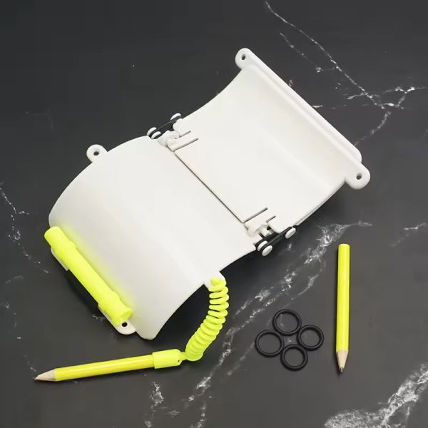 Quality 3 Layers Wrist PP Underwater Writing Slate With Luminous Pencil for sale