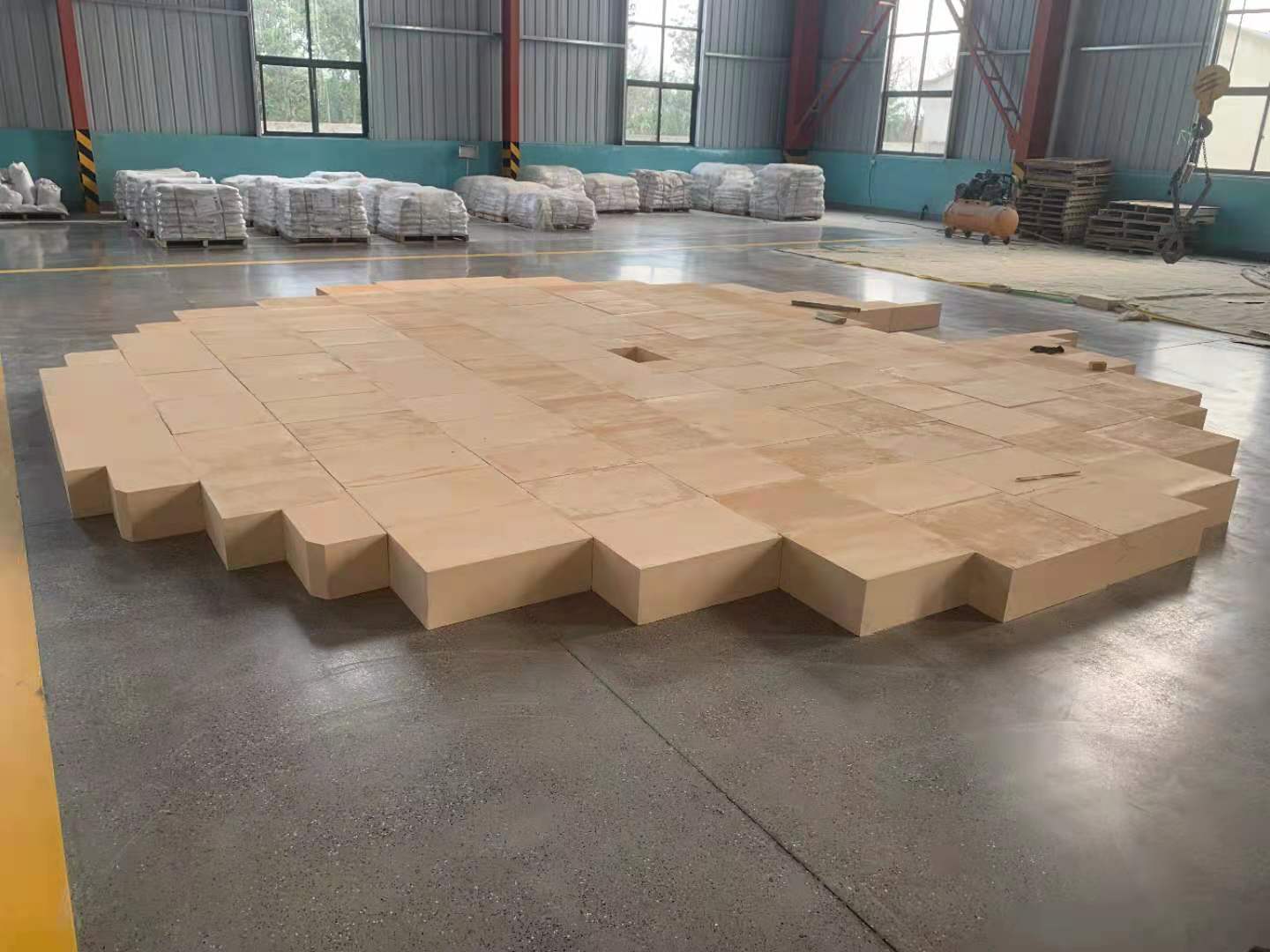 Refractory Zirconia Corundum Zirconia Mullite Antistripping Brick for Glass Melting Kiln