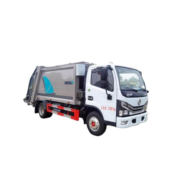 Quality Diesel Dongfeng Dorika Compression Garbage Truck Diesel Fuel Type and Loading / Unloading for sale