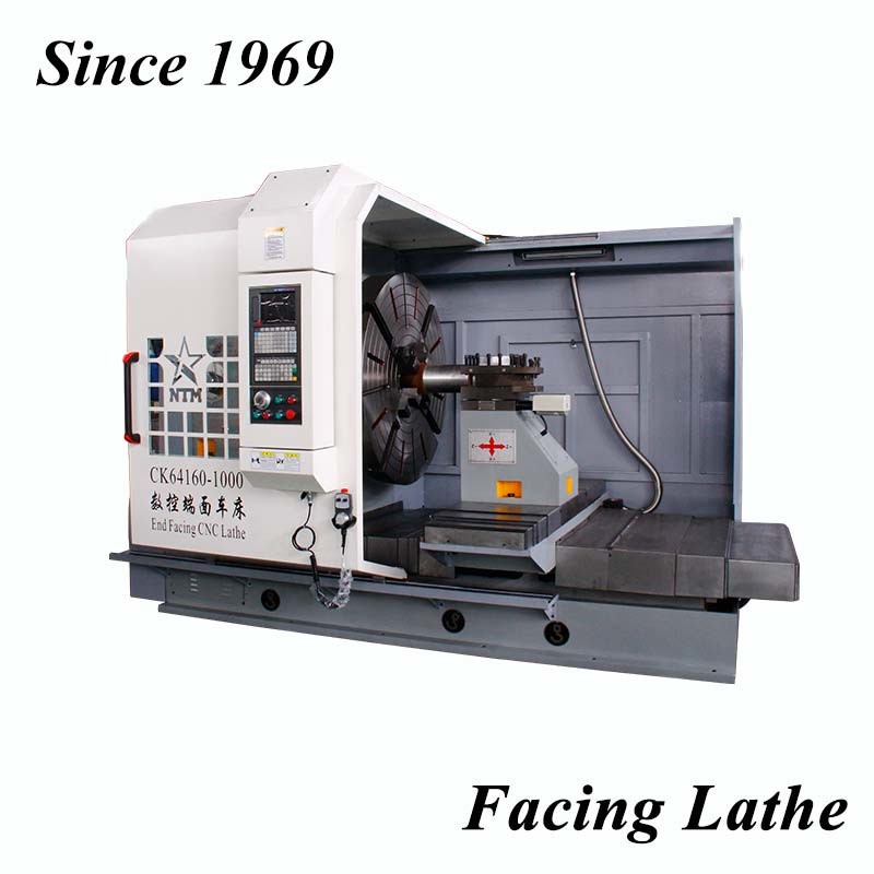 DRO System Manual Horizontal Facing Lathe Machine