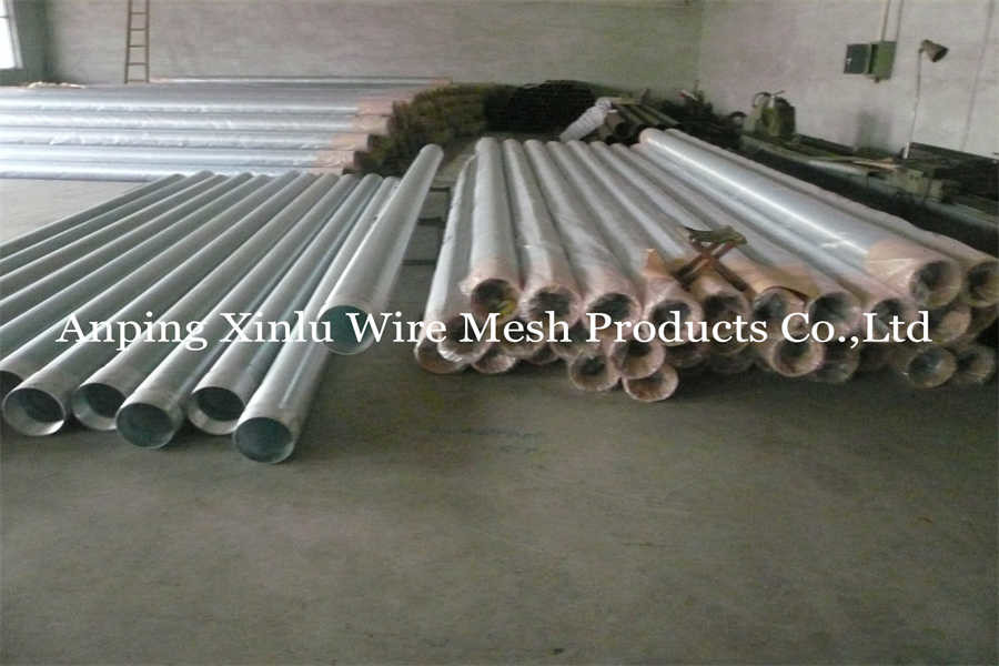 3" Low Carbon Galvanized Water Well Screen Pipe Non Clogging For Oil Filtration