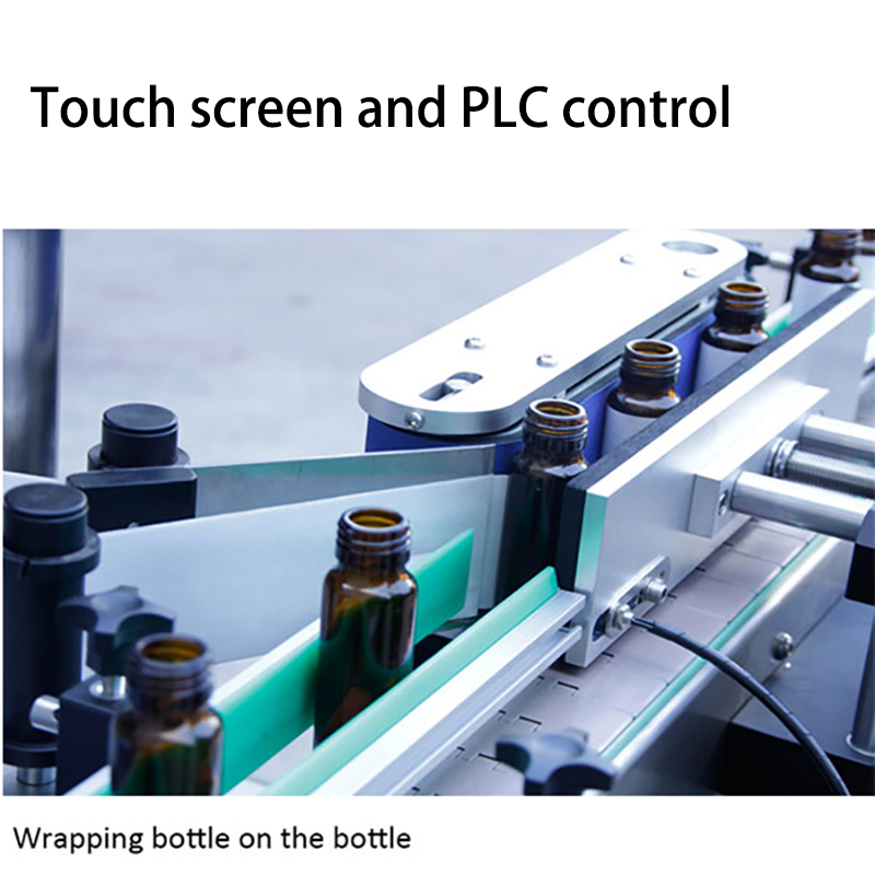 1950X1100X1300MM Fully Automatic Labeling Machine for Hexagon Bottle Multi-Sides Surface