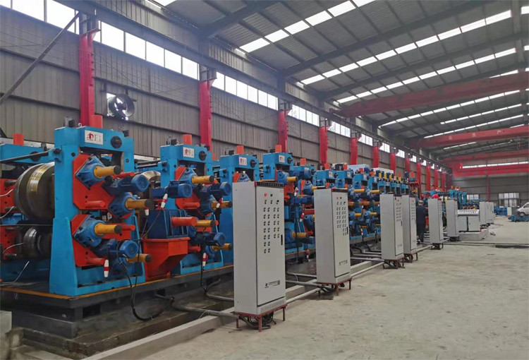 730mm Hf Welded Tube Mill Machine Square Pipe And Round Pipe Big Diameter