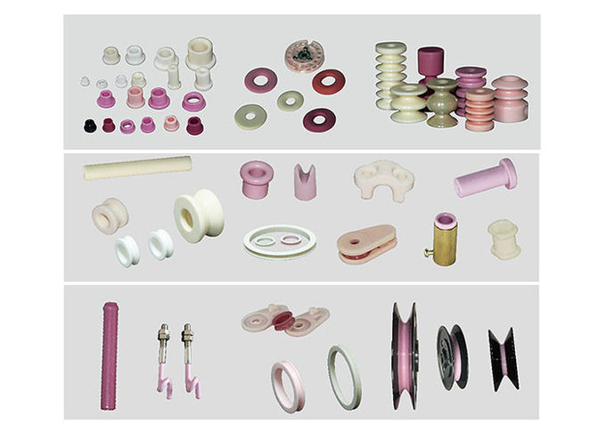 Corrosion Resistance Industrial Machine Parts Ceramic Combination Guide Wheel