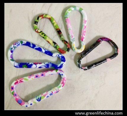 New arrival mixed colors fashionable round shape carabiner hook not for climbing