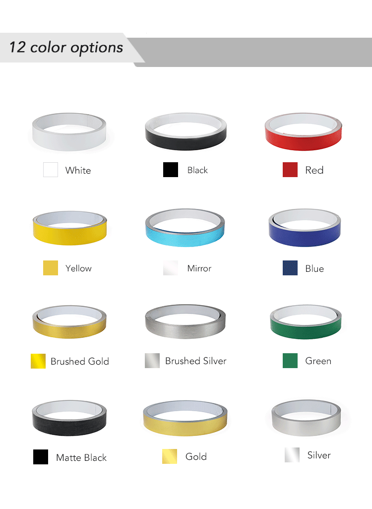 50 Meters White Painting Channel Letter Aluminium Trim Cap Bending