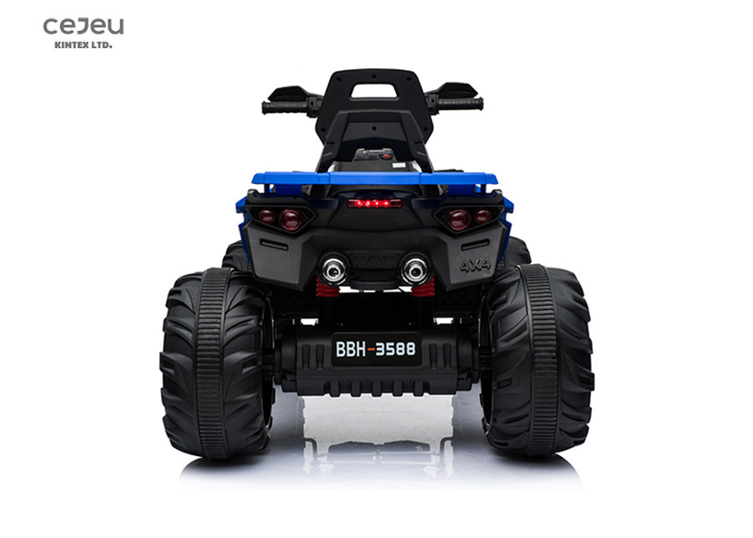 USB Power Display 12 Volt Ride On 4 Wheeler With EVA Wheel