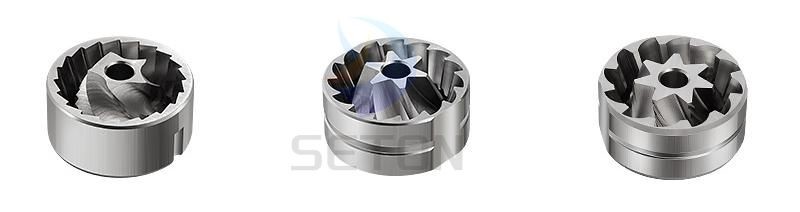 38*17*6.5Mm Conical Burr Grinder Blades Stainless Steel Light Coating