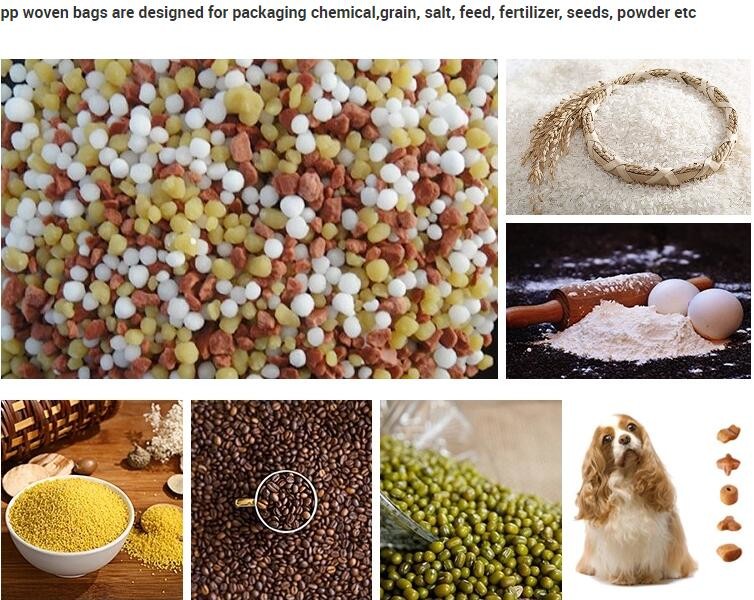 China manufacture high quality free sample recycled printed pp woven bag,beef cattle feed bag BOPP Laminated PP Woven Ba