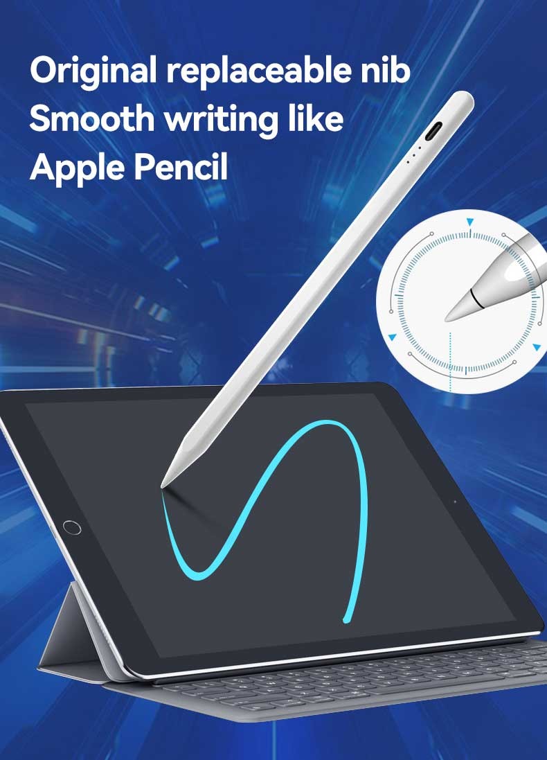 POM Nib Universal Stylus Pen For Tablet 180mAh Battery Capacity