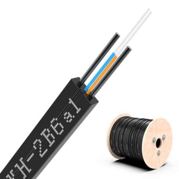 GJXH-2B6 Indoor Drop Cable FTTH Fiber Optic Cable PVC / LSZH