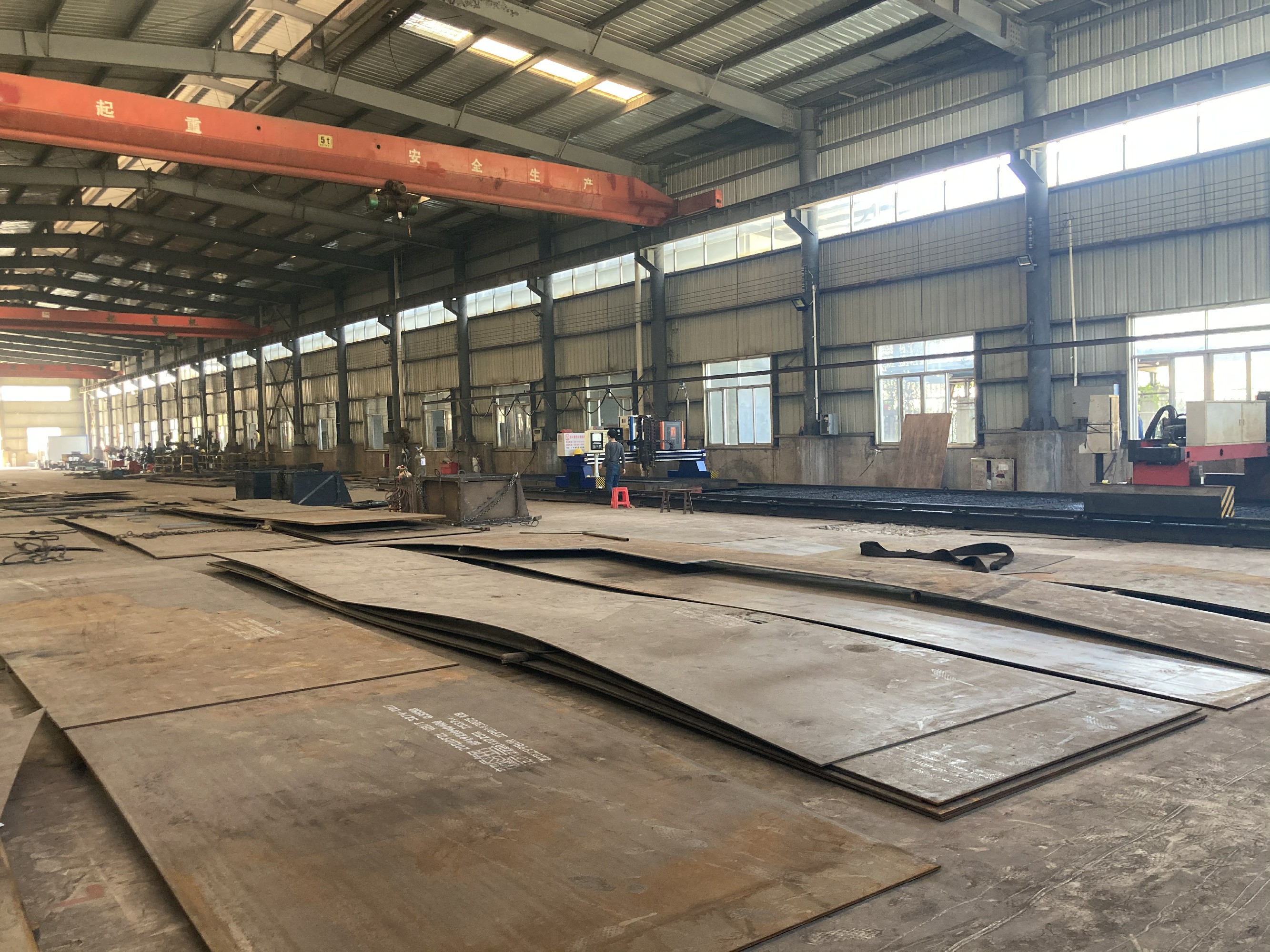 Sk480 Excavator Demolition Boom Extension Arm Q355B Material