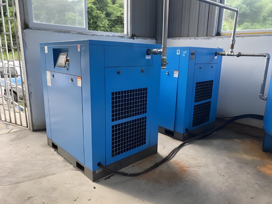 NEW 2020 145 Psi 185CFM 8bar Oil Injected Screw Air Compressor For Mining And Drilling Use For Jack Hammer