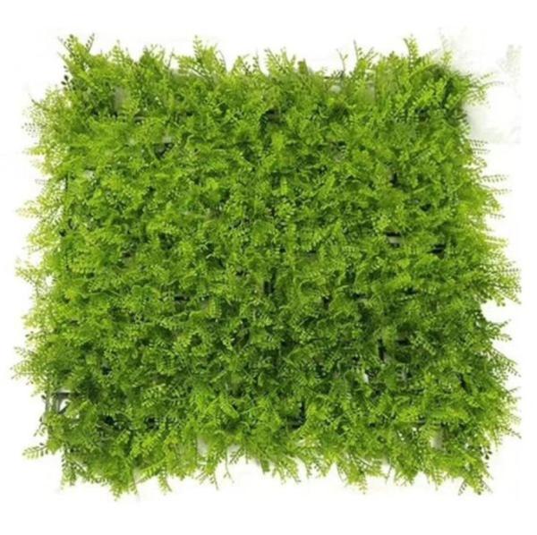 Eco Friendly Reusable Fake Grass Wall UV Resistant Natural Looking Low