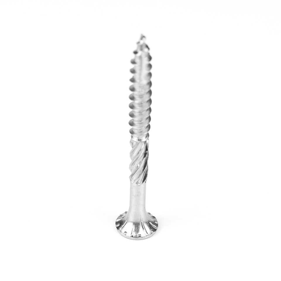 Torx Drive 75mm Timber Screws in 316 Stainless Steel for Heavy-Duty Wood Construction