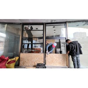 Charm Farmhouse Folding Window Featuring Textured Woodgrain Finishes Complementi