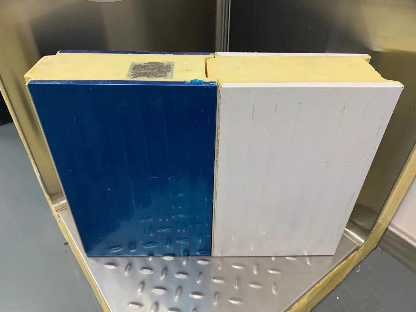 2.0mm Steel Polyurethane Board 42KG/M3 Cold Storage Insulated Panels