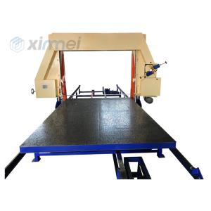 Splitting Block Foam Into Thin Slices Horizontal PU Foam Cutting Machine With