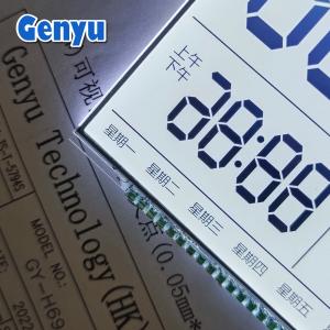 Square Customized LCD Screen HTN White Backlight Thermostat LCD Display