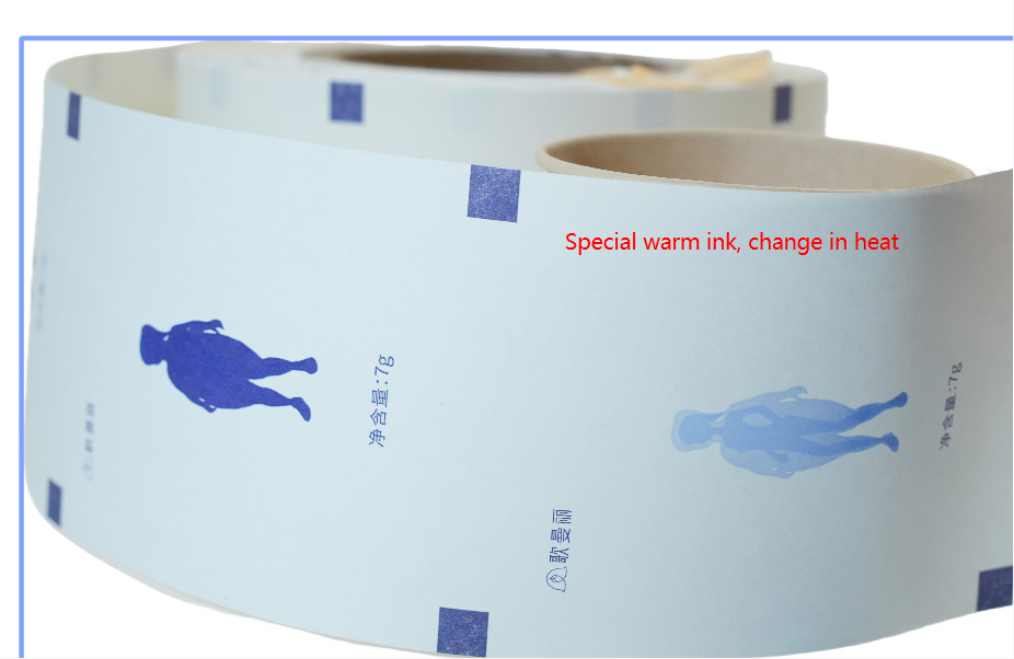 Special ink labels disappear in heat