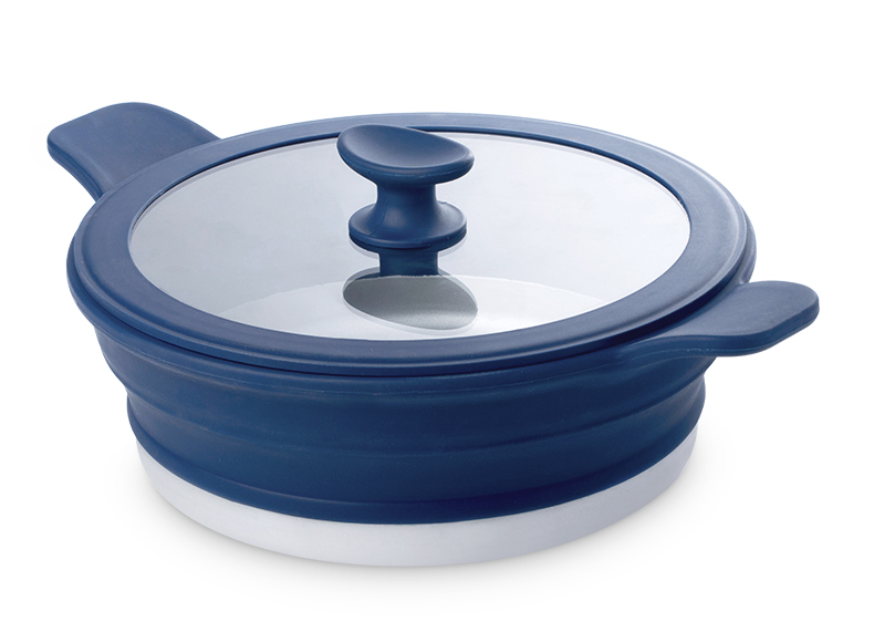 Customized Silicone Cooking Pot Collapsible Silicone Cookware Camping
