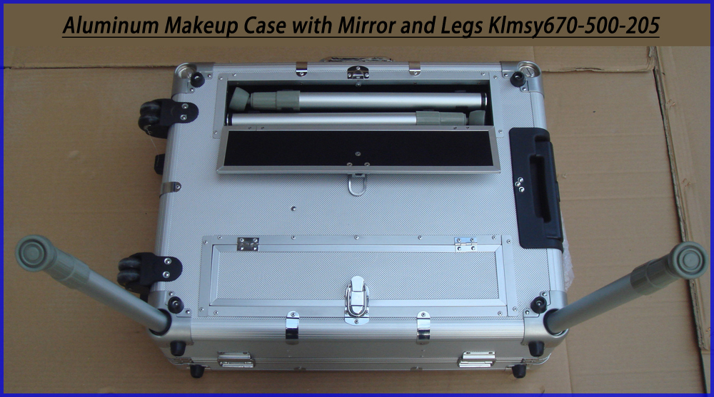 Studio Professional Makeup Case with Legs and Lighting and Mirror KLMSY670-500-205