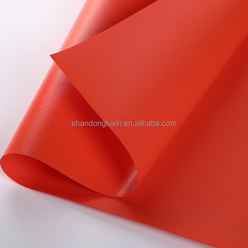 2m-100m Width Waterproof PVC Coated Polyester Fabric Tarpaulin for Multiple Materials