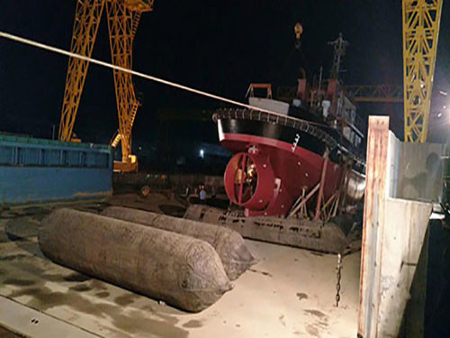 D2*L18 0.2MPa Marine Salvage Air Lift Bags High Carrying Ship Launching Airbag