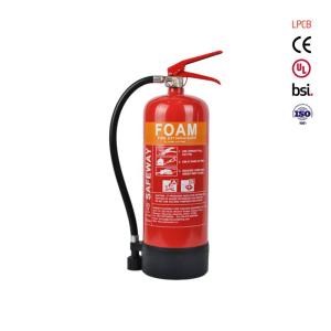 China 6L Foam Fire Extinguisher with Test Pressure 25Bar on sale