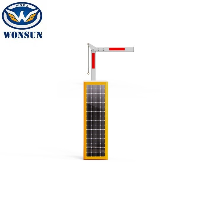 DC24V/AC100V/220V Heavy Duty Embeded Solar Barrier Gate for Parking Lots and Road Traffic