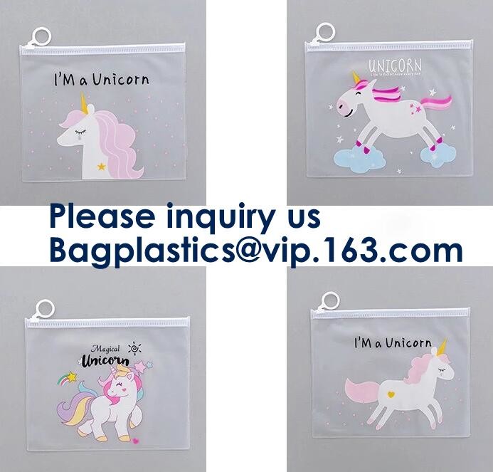 Transparent Clear Slider Zipper Bag Zip lockk Bag For Stationery,Matte Slider Zipper Top Soft Touch PE Polybags Bag