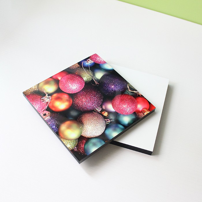 White Matte 153x153mm Sublimation Photo Frame