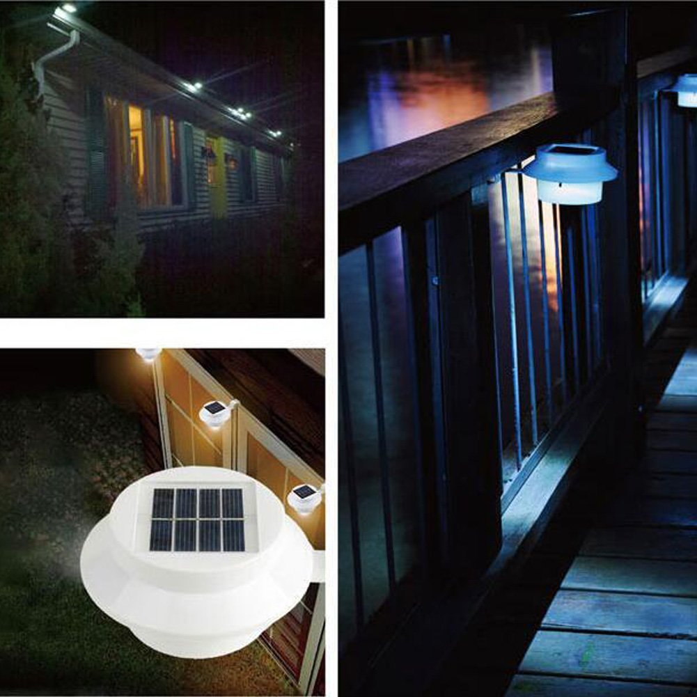 White or black gutter light