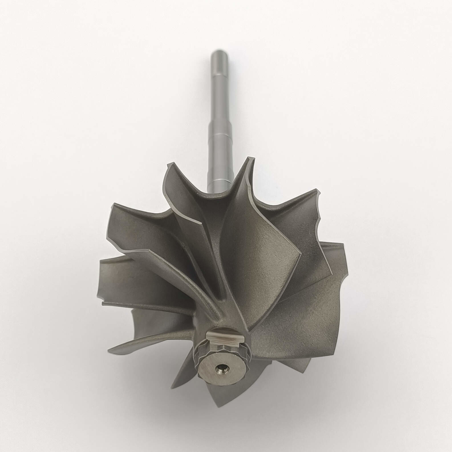 GT3582R turbo Turbine wheel shaft 5+5 blades upgrade 700933-0001 for 714568 turbochargers